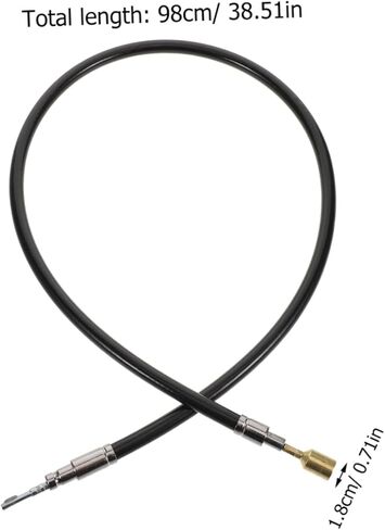 مجموعة ملحقات مطحنة التعليق من KALLORY، مطحنة خرطوم مطاطية مرنة، عمود مرن من الفولاذ المقاوم للصدأ للنحت والنقش in Kuwait