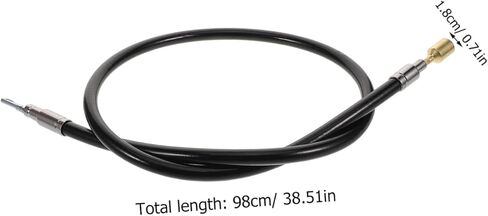 عمود تمديد مطاطي مرن عالمي من NUOBESTY للمطحنة الكهربائية وخرطوم الفولاذ المقاوم للصدأ للنحت والطحن الأدوات والملحقات الدوارة المتوافقة in Kuwait