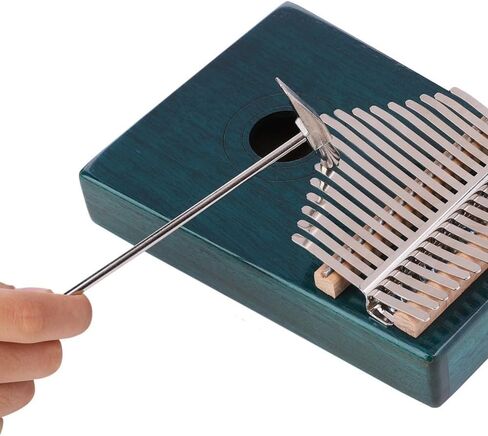 Kalimba Tuning Hammer – Tune Hammer Metal Tuning Hammer Kit Tone Adjuster Tool for Thumb Piano Keys,Portable Tuner with Smooth Grip Surface in Saudi Arabia
