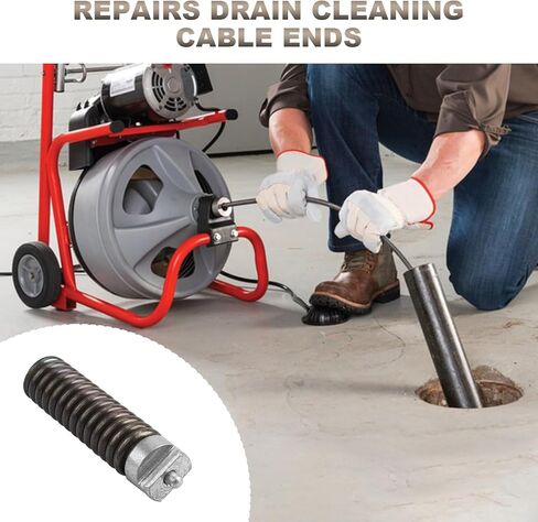 91037 IW اقتران إصلاح الكابلات 3/8 بوصة يناسب كابل تنظيف استنزاف RIDGID in Kuwait