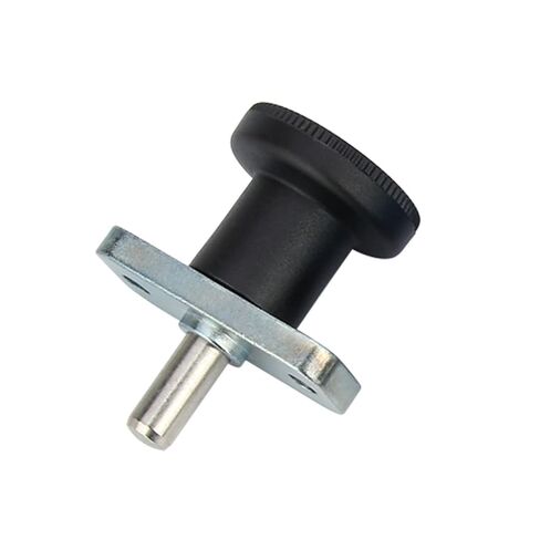 Stainless Steel/Carbon Steel Flanged Indexing Plungers Return Type/Self-Locking Spring Loaded Plunger 6mm/8mm Pins 1Pcs(VCN232-B-red) in Kuwait