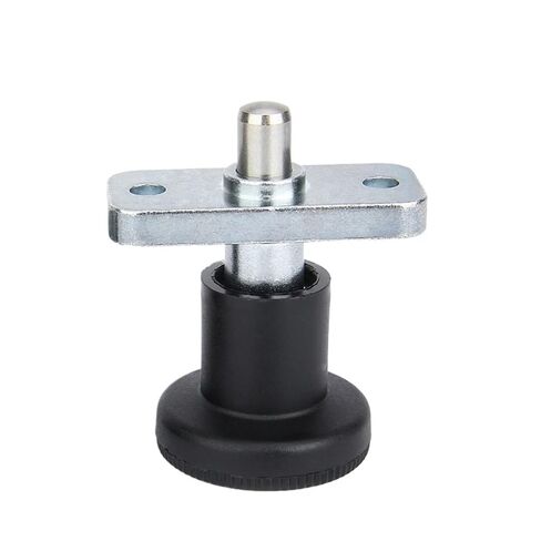 Stainless Steel/Carbon Steel Flanged Indexing Plungers Return Type/Self-Locking Spring Loaded Plunger 6mm/8mm Pins 1Pcs(VCN232-B-red) in Kuwait