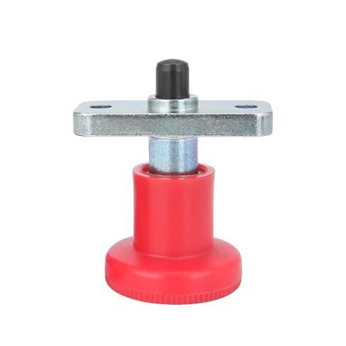 Stainless Steel/Carbon Steel Flanged Indexing Plungers Return Type/Self-Locking Spring Loaded Plunger 6mm/8mm Pins 1Pcs(VCN232-B-red) in Kuwait