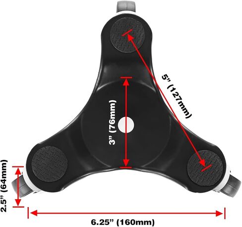4 عبوات من 3 عجلات لنقل الأثاث دوللي محرك الأثاث دوللي in Kuwait