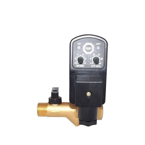 Electronic Automatic Drain Valve with Timer, 1/2" DN15, AC 110V/220V, for Air Compressor Tanks and Water Systems(AC220V) in Saudi Arabia
