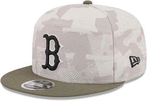 عصر جديد بوسطن ريد سوكس 9FIFTY 2025 قبعة Snapback يوم القوات المسلحة، قبعة قابلة للتعديل in Saudi Arabia