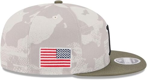 عصر جديد بوسطن ريد سوكس 9FIFTY 2025 قبعة Snapback يوم القوات المسلحة، قبعة قابلة للتعديل in Saudi Arabia