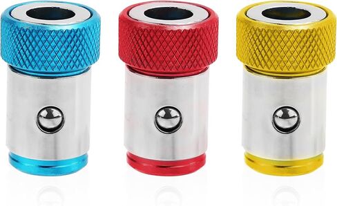 6pcs Screwdriver Head Magnetic Loops, Premium Metal Screwdriver Head Magnet Loops Removable Turn Screw Magnetic Accessories for 1/4in Hex Screw Driver and Power Bits in Saudi Arabia