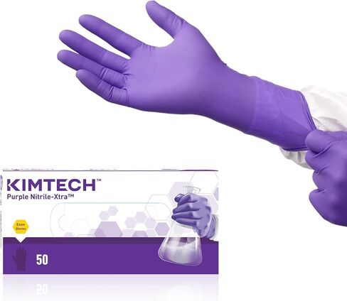 قفازات الامتحان Ansell Kimtech™ Purple Nitrile™ للاستعمال مرة واحدة in Kuwait