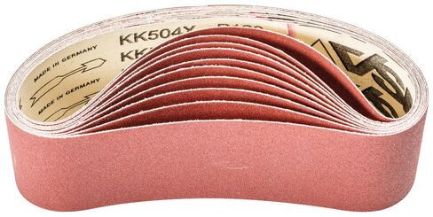 PFERD 49216 Portable Abrasive Belt, Aluminum Oxide A, 21" Length x 3" Width, 120 Grit (Pack of 10) in Saudi Arabia