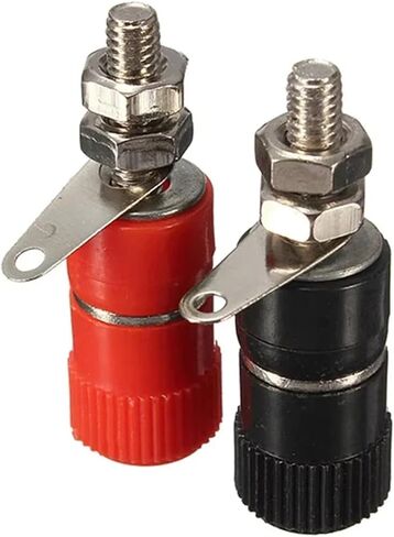 10 Pack 4mm Jack Binding Post Nuts Banana Plug Jack Connectors in Saudi Arabia