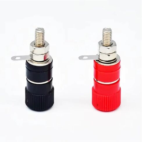10 Pack 4mm Jack Binding Post Nuts Banana Plug Jack Connectors in Saudi Arabia