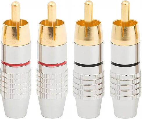 4-Pack Male Connector Plug Adapter for converters(10 PCS) in Saudi Arabia