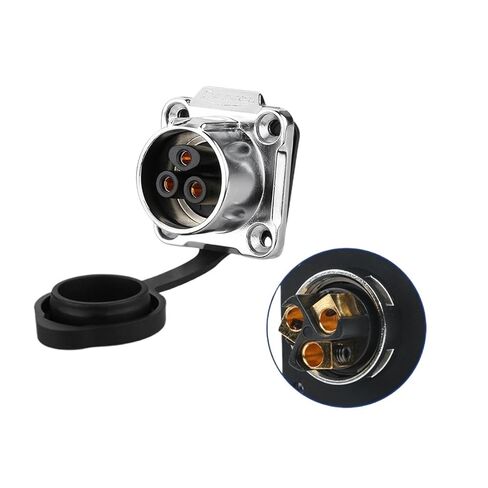 Screw-Locking AC/DC Power Connector(Flange Socket B) in Saudi Arabia
