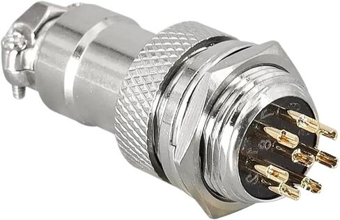 GX16 Gold-Plated 2/3/4/5/6/7/8/9/10-pin Male Plug/Female Socket Connector(4P Male) in Saudi Arabia