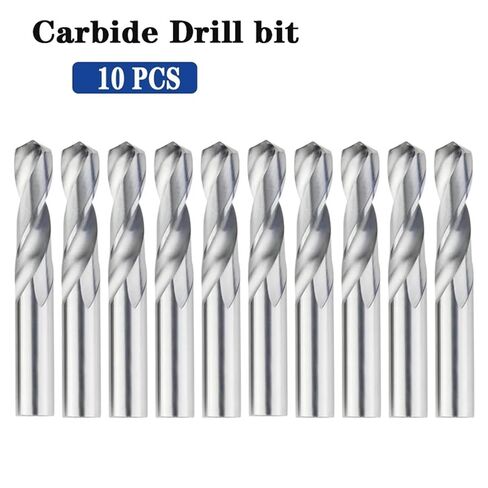 Solid Tungsten Carbide Drill Bits for 1.0-20mm Metalworking Bit Milling Cutter 10Pcs(6.0mm) in Saudi Arabia