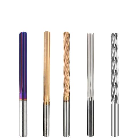 100mm 150mm Carbide Machine Reamer HRC60 Coated Spiral Groove Tolerance H7 Harened Steel Metal Cutter CNC Turning Hole 1Pcs(9x60x100-6F) in Kuwait