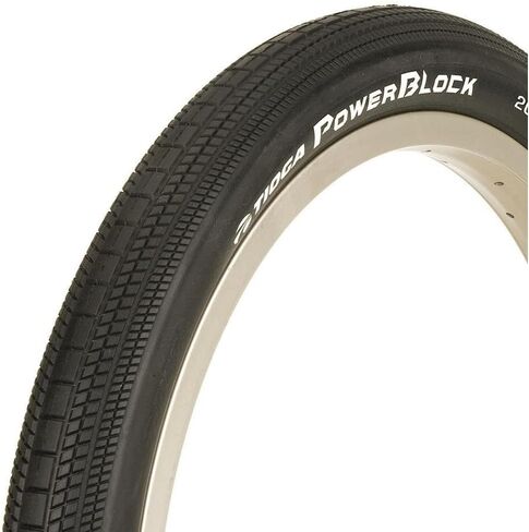 إطار خرز سلكي من Tioga PowerBlock، أسود/أسود، 24x1.75 بوصة in Kuwait