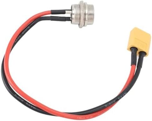 Charging Port Aluminum Alloy and ABS T-Type Port Electric Scooter Replacement Accessories for 8inch Kugoo Scooters(Black&Red) in Saudi Arabia