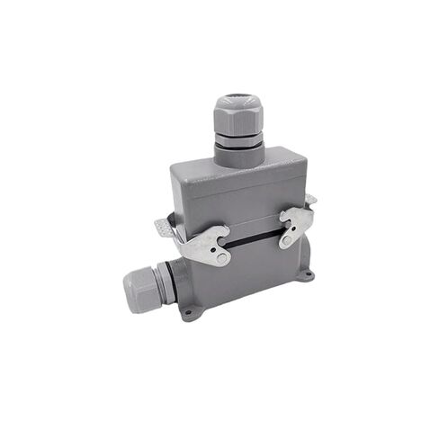Heavy Duty Connectors HDC-HE-024-1/2/3/4 F/M 24pin Screw Connection Industrial Rectangular Aviation Connector Plug 16A 500V(Hdc-he-024-4) in Saudi Arabia