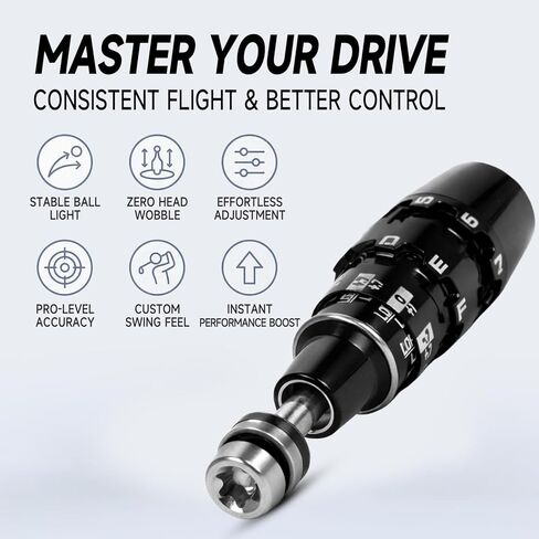 Golf Shaft Adapter Sleeve fits tip .335 Shaft - Compatible with Cobra Driver/Fairway Wood, Fits Cobra DS Adapt X, LS, Max-K, Max-D Golf Driver Shaft Adapter Sleeve Black in Saudi Arabia