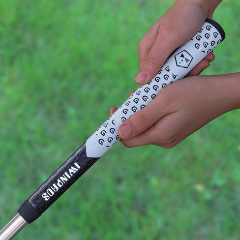 Midsize Golf Club Grip, Tacky Feel, Moisture-Wicking, Shock Absorption, Tri‑texture Surface High‑Performance Golf Grip Replacement in Saudi Arabia