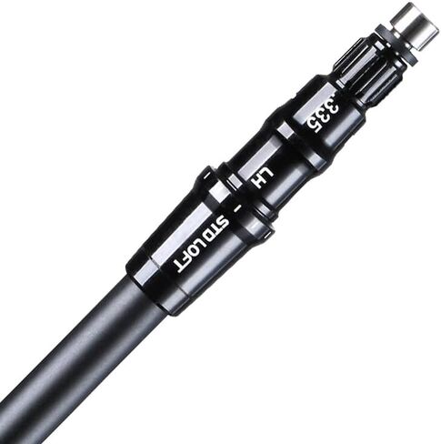 عمود الجولف Grafalloy Raven Graphite لسائق Taylormade ذو اليد اليسرى مع محول وقبضة مثبتة - اختر حجم السيدات أو كبار السن أو العادي أو القوي المرن والقبضة in Saudi Arabia