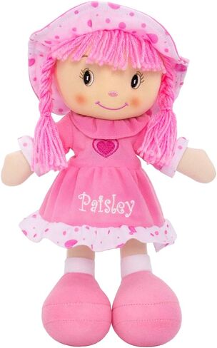 DIBSIES Personalized Sweetheart Cuddle Doll - 14 Inch (Purple) in Kuwait
