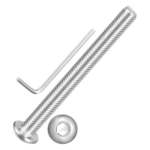 20 قطعة من براغي غطاء مقبس الرأس - [#10-32x2] 18-8 من الفولاذ المقاوم للصدأ - مقاومة للتآكل من الدرجة الصناعية للمطبخ والحمام والأثاث والمشروعات اليدوية in Kuwait