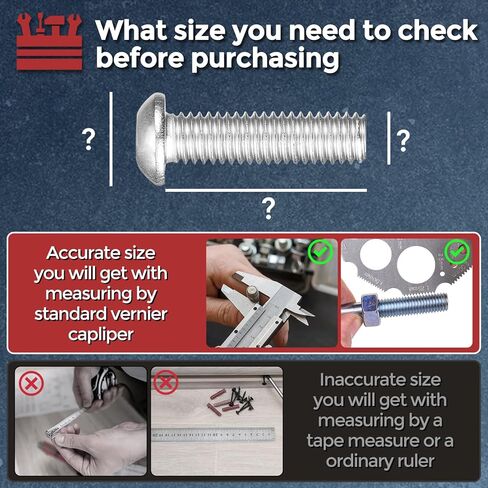 20 قطعة من براغي غطاء مقبس الرأس - [#10-32x2] 18-8 من الفولاذ المقاوم للصدأ - مقاومة للتآكل من الدرجة الصناعية للمطبخ والحمام والأثاث والمشروعات اليدوية in Kuwait