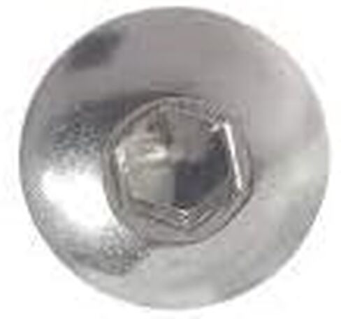 1/4"-28 x 5/8" Button Head Socket Cap Screw, Allen Socket Drive, 18-8 Stainless Steel, Full Thread - Quantity 25 - by Fastener Depot, LLC in Saudi Arabia