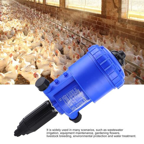 Cryfokt Automatic Proportional Pump, CorrosionResistant WearResistant Water Dosing Pump, with 0.2% to 2% 1:50 to 1:500 Ratio Range, for Garden LivestockAgriculture Car Wash in Saudi Arabia