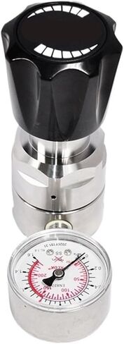 1 قطعة SS316L الأكسجين الهيليوم الفولاذ المقاوم للصدأ نقطة الاستخدام منظم 30psi 60psi 100psi 160psi 200psi 250psi 300psi (0-60psi مقياس) in Saudi Arabia