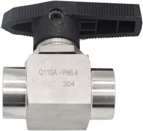 1 قطعة صمام كروي من الفولاذ المقاوم للصدأ من الفولاذ المقاوم للصدأ 304 1000PSI للغاز 1/4 "إلى 1" خيط NPT (3/4") in Saudi Arabia