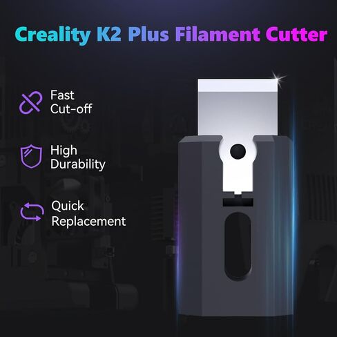 Creality Official K2 Plus Filament Cutter 10PCS, Fast Cut Off Filaments, High Durability Filament Cutter Module Accessories, Quick Replacement Parts for Creality K2/K2 Pro/K2 Plus 3D Printers in Saudi Arabia