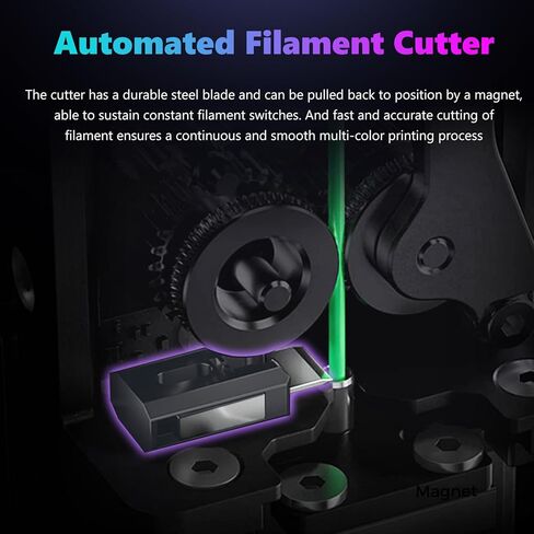 Creality Official K2 Plus Filament Cutter 10PCS, Fast Cut Off Filaments, High Durability Filament Cutter Module Accessories, Quick Replacement Parts for Creality K2/K2 Pro/K2 Plus 3D Printers in Saudi Arabia