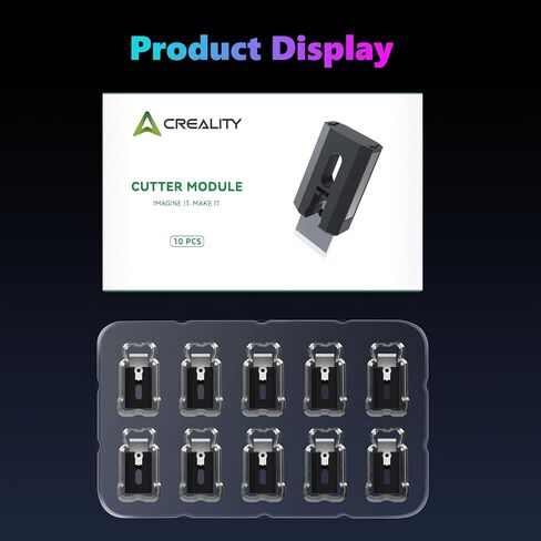 Creality Official K2 Plus Filament Cutter 10PCS, Fast Cut Off Filaments, High Durability Filament Cutter Module Accessories, Quick Replacement Parts for Creality K2/K2 Pro/K2 Plus 3D Printers in Saudi Arabia