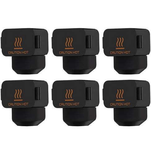 جورب سيليكون Hotend لـ Bambu Lab X1 / X1C / P1P / P1S - 6 عبوات، ملحقات استبدال Hotend للطابعة ثلاثية الأبعاد in Kuwait