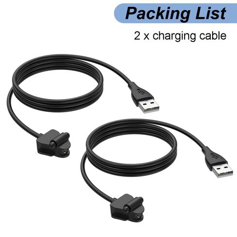 Emilydeals Charger for RayBan Meta Wayfarer/Skyler/Headliner - Replacement USB Charging Cable Accessories for Ray-Ban Meta Smart AI Glasses (2-Pack, 3.3ft/1m) in Saudi Arabia