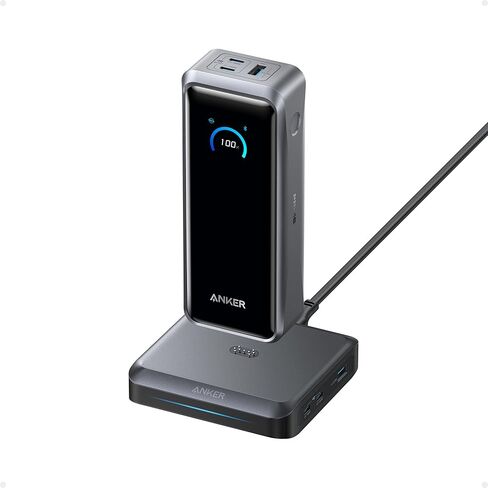 Anker Prime Power Bank, 26,250mAh 3-Port Portable Charger with 300W Max Output, Two-Way Charging, TSA-Approved, App Control, for MacBook, iPhone 17/16 Series, and More (Base Not Included) in Saudi Arabia
