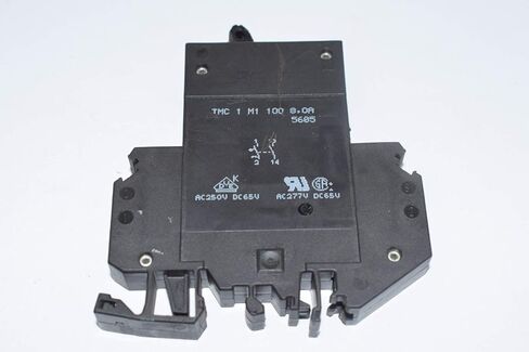 TMC 1 M1 100 8 0A، قاطع الدائرة الحرارية المغناطيسية 1 القطب 8A 250VAC / 65VDC in Saudi Arabia