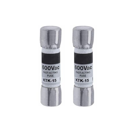 2 Pcs KTK-15 KTK15 KTK 15A Fast Acting Supplementary Fuse 892583 600V in Saudi Arabia