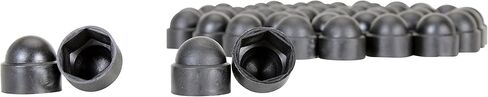 Vestil BC-BK-12-PK أغطية مسامير بلاستيكية 50 عبوة 1/2 بوصة. حجم المرساة أسود in Saudi Arabia