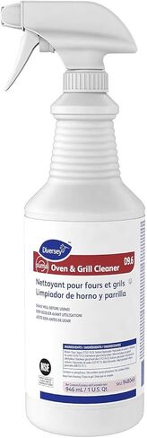 Diversey 948049 SUMA Oven and Grill Cleaner, Heavy Duty Removes Baked on Grease and Carbon Buildup, Capped Ready-to-Use Gel, 32-Ounce (Pack of 12 with 2 Spray Nozzles) in Saudi Arabia