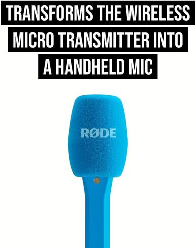 محول RØDE Interview Micro المحمول لشبكة لاسلكية صغيرة (أزرق) in Kuwait