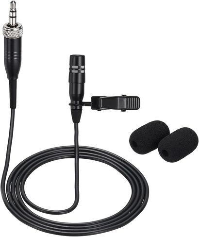 MECCANIXITY Lavalier Lapel Microphone, Mini XLR 3 Pin TA3F Plug Condenser Collar Microphone 1m Wired Unidirectional Condense Mini Lapel Mic for Presenters Musicians Actors in Saudi Arabia