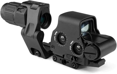 558 نقطة رؤية باللون الأحمر والأخضر ومكبر G33 G43 G45 3X/5X وحامل FTC ومجموعة تركيب رافعة بصرية سريعة، ارتفاع خط مركزي بصري 2.26 بوصة، نطاق QD للتحرير السريع/الفصل الانعكاسي، آلية FTC من الوجه إلى المركز in Kuwait