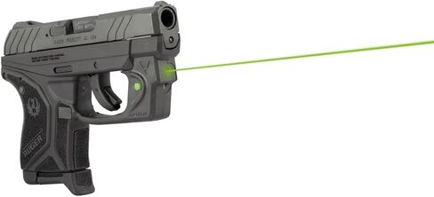 جهاز رؤية ليزر أخضر من سلسلة Viridian E متوافق مع Ruger LCP II، جهاز رؤية بندقية مع مفتاح تشغيل وإيقاف يمكن استخدامه بكلتا اليدين، أسود in Kuwait