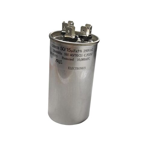 CBB65B Dual Run Capacitor 250VAC 250V AC 50/15uF 50+15uF 50+15 uF MFD C.P2/S2 40/70/21 in Kuwait