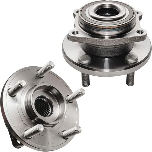 Detroit Axle - 4WD Front Wheel Bearing Hubs for Ford 2015-2017 Expedition Lincoln Navigator, 2pc Wheel Bearing and Hubs Assembly 2016 Replacement in Saudi Arabia